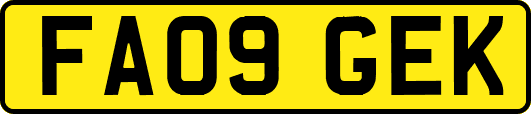 FA09GEK