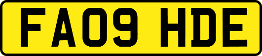 FA09HDE