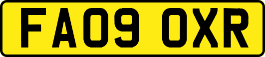 FA09OXR