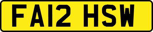 FA12HSW