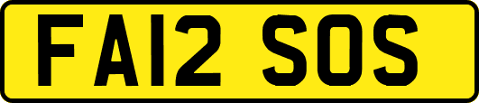 FA12SOS