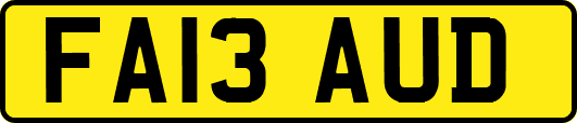 FA13AUD