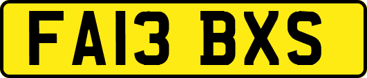 FA13BXS