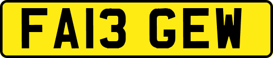 FA13GEW