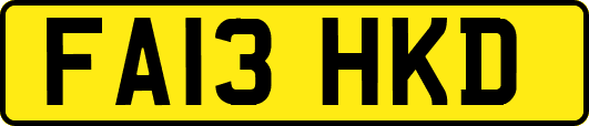 FA13HKD