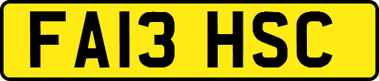 FA13HSC