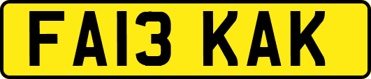 FA13KAK