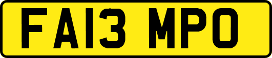 FA13MPO