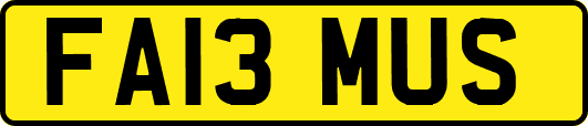 FA13MUS