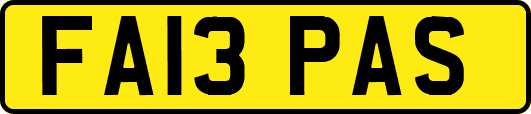 FA13PAS