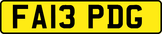 FA13PDG
