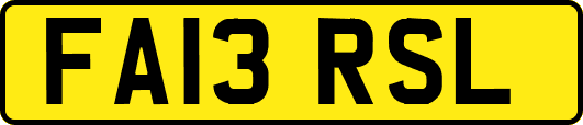 FA13RSL