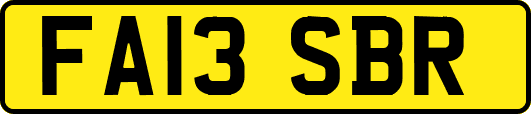 FA13SBR