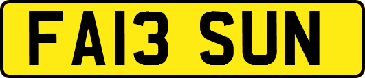 FA13SUN