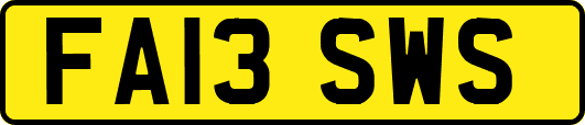 FA13SWS