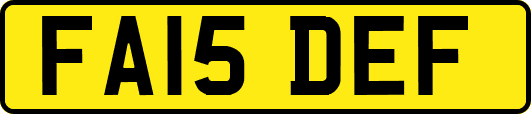 FA15DEF