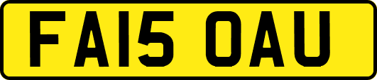 FA15OAU