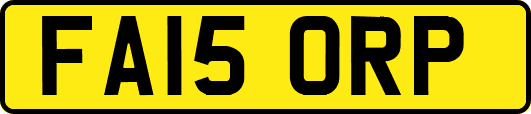 FA15ORP