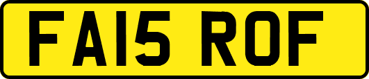 FA15ROF