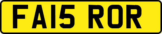 FA15ROR