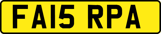 FA15RPA