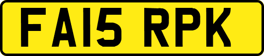 FA15RPK