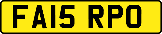 FA15RPO