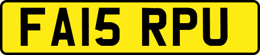 FA15RPU
