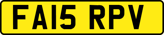 FA15RPV