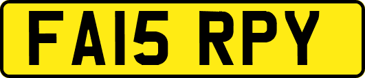 FA15RPY