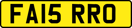 FA15RRO