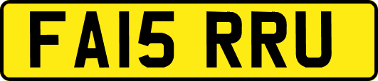 FA15RRU