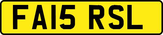 FA15RSL