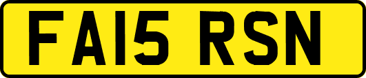 FA15RSN