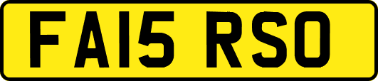 FA15RSO