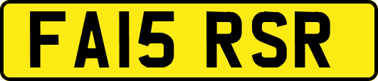 FA15RSR