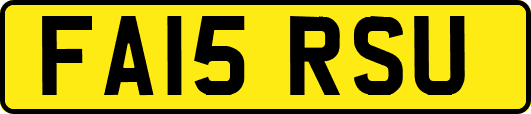FA15RSU
