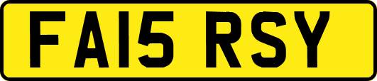 FA15RSY