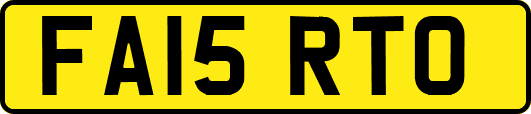 FA15RTO
