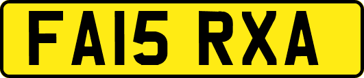 FA15RXA
