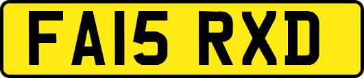FA15RXD