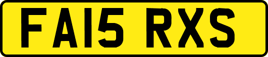 FA15RXS