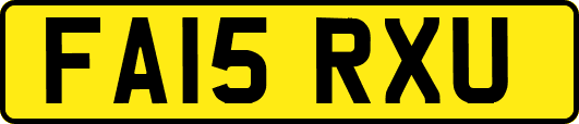 FA15RXU