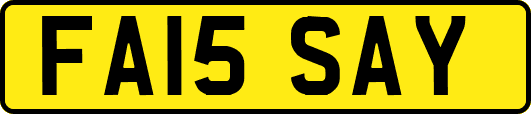 FA15SAY