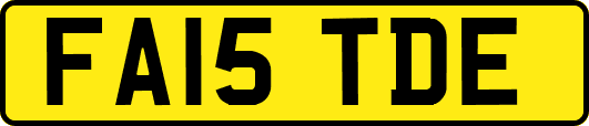 FA15TDE