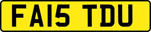 FA15TDU