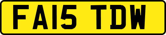 FA15TDW