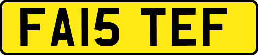 FA15TEF