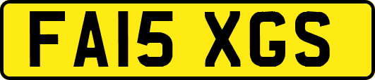 FA15XGS