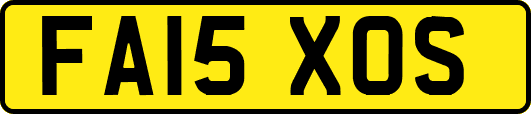 FA15XOS